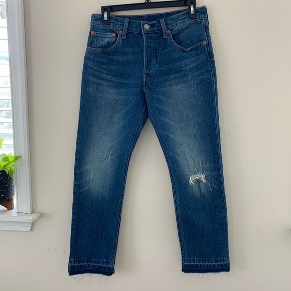 NEW Levi’s 501 - Wear & Tear Wash I 26 I R… - Picture 2 of 7